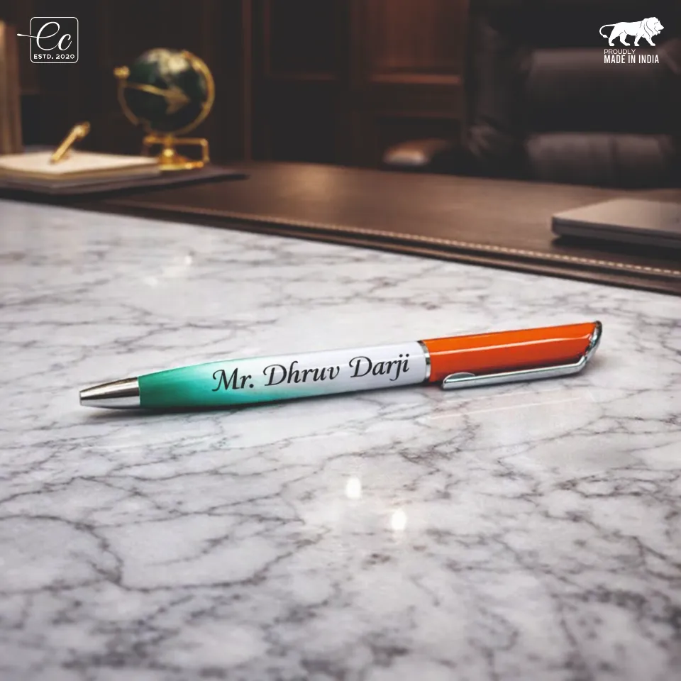 Premium INDIA-Tricolor Ball Pen